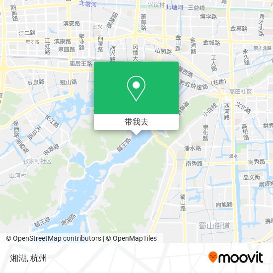 湘湖地图