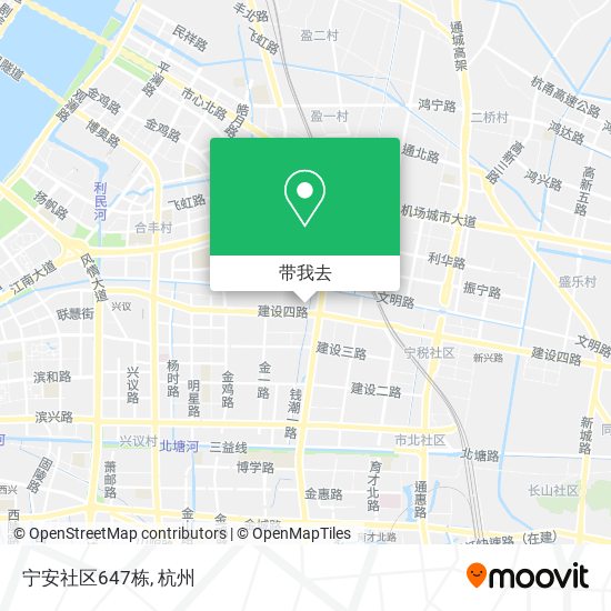 宁安社区647栋地图