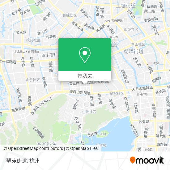 翠苑街道地图