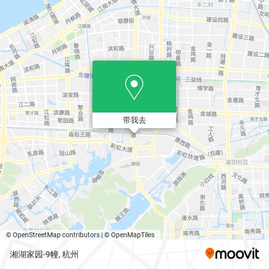 湘湖家园-9幢地图