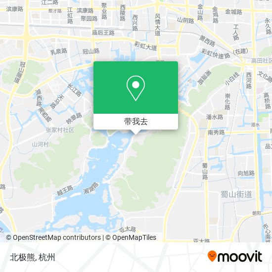 北极熊地图
