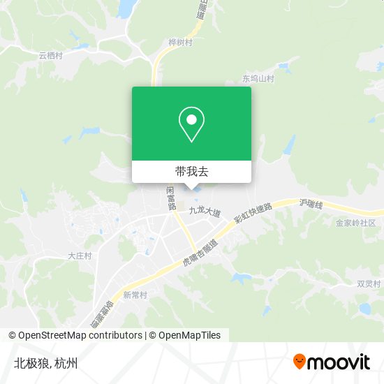 北极狼地图