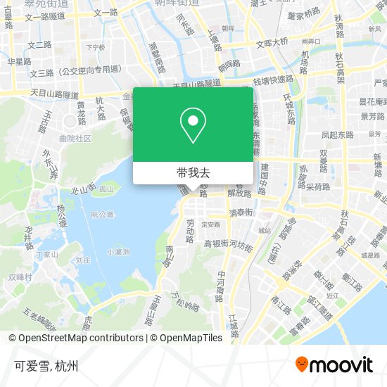 可爱雪地图