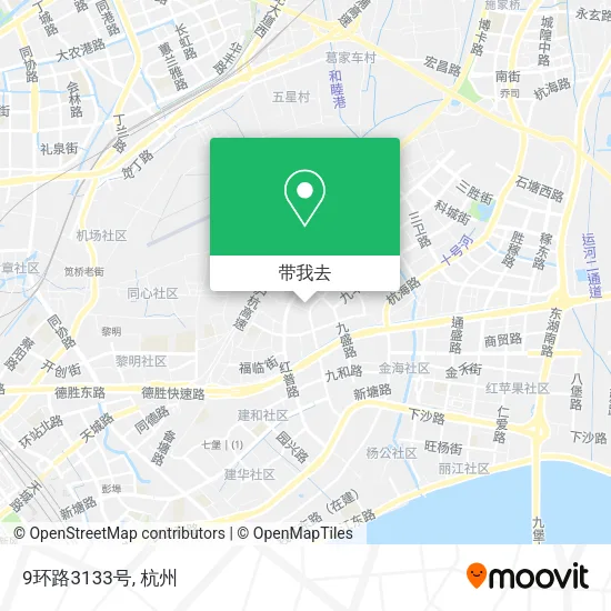 9环路3133号地图