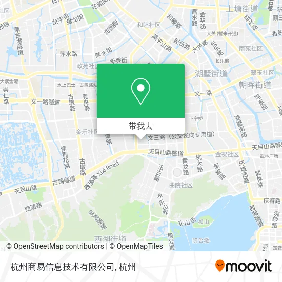 杭州商易信息技术有限公司地图