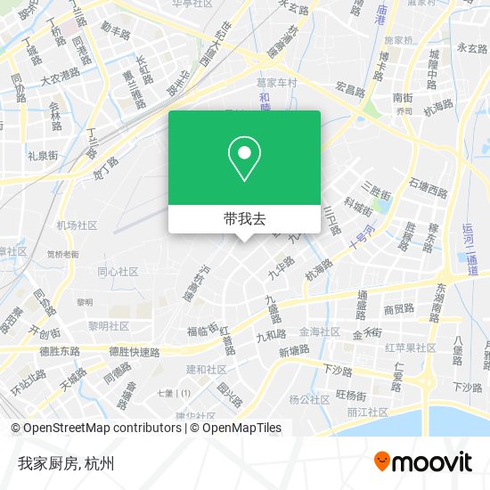 我家厨房地图