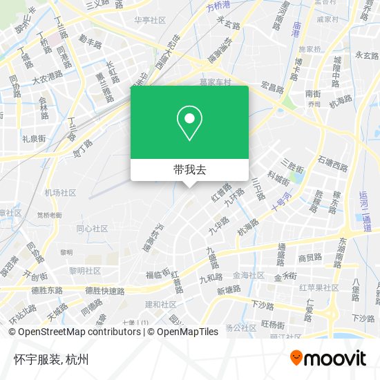 怀宇服装地图