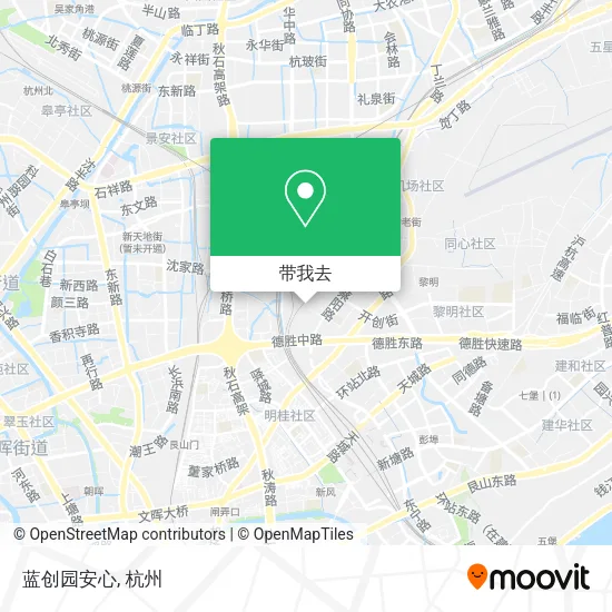 蓝创园安心地图