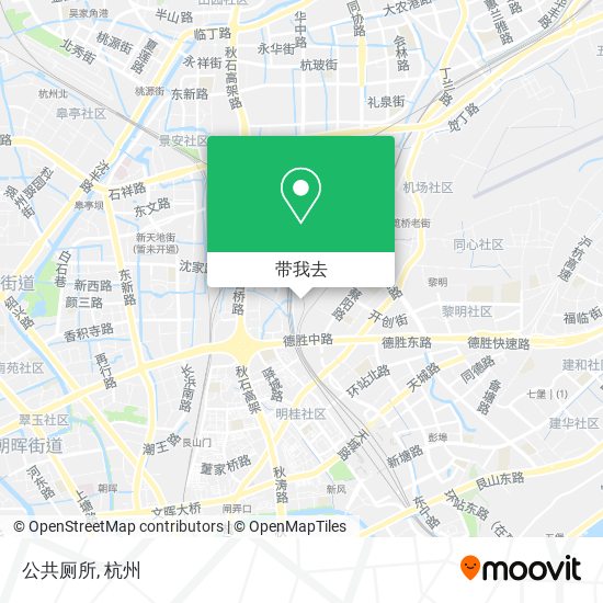 公共厕所地图