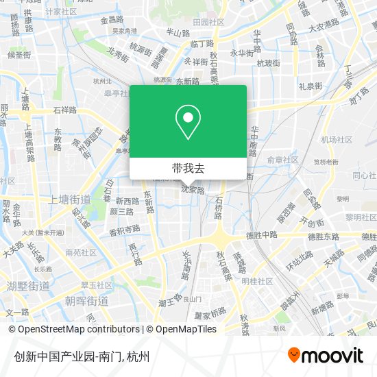 创新中国产业园-南门地图