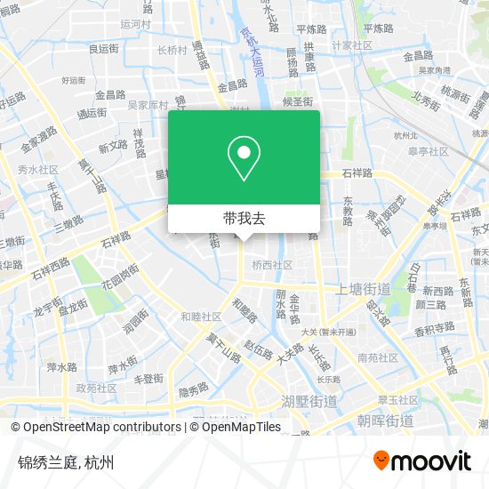 锦绣兰庭地图
