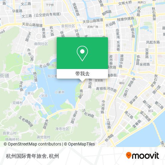 杭州国际青年旅舍地图