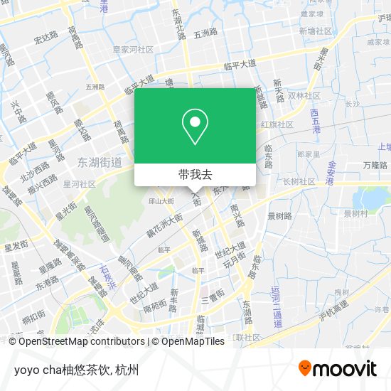 yoyo cha柚悠茶饮地图