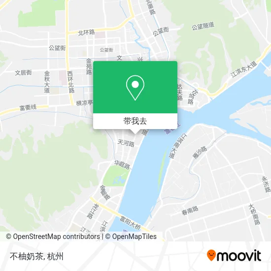 不柚奶茶地图