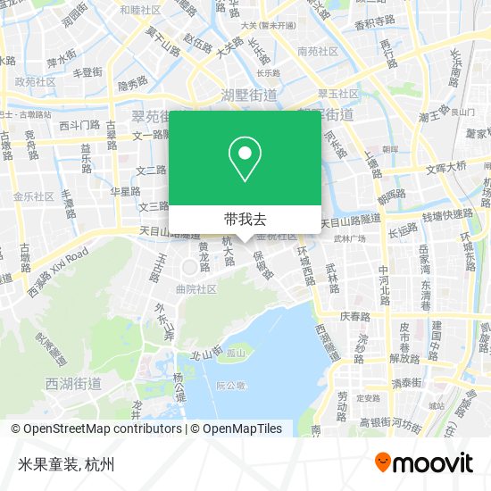 米果童装地图
