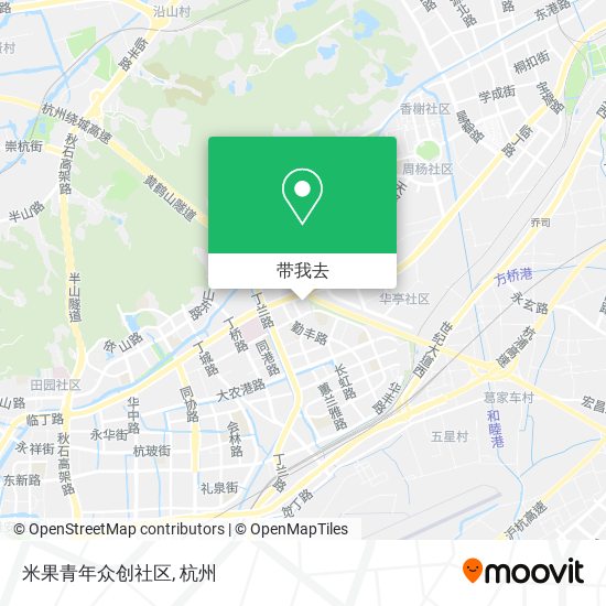 米果青年众创社区地图