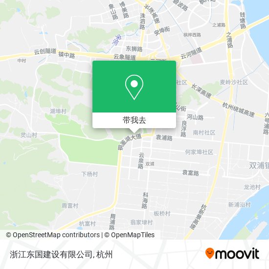 浙江东国建设有限公司地图