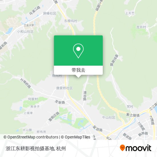 浙江东耕影视拍摄基地地图