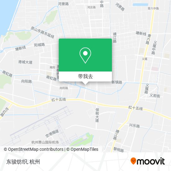 东骏纺织地图