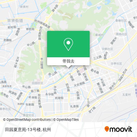 田园夏意苑-13号楼地图