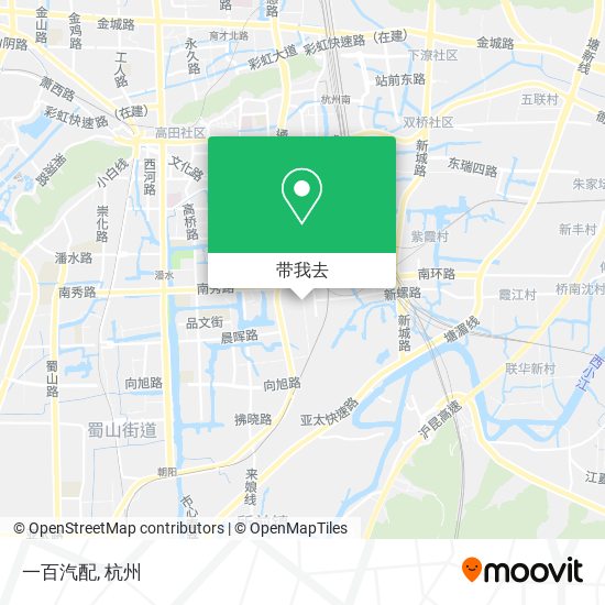 一百汽配地图