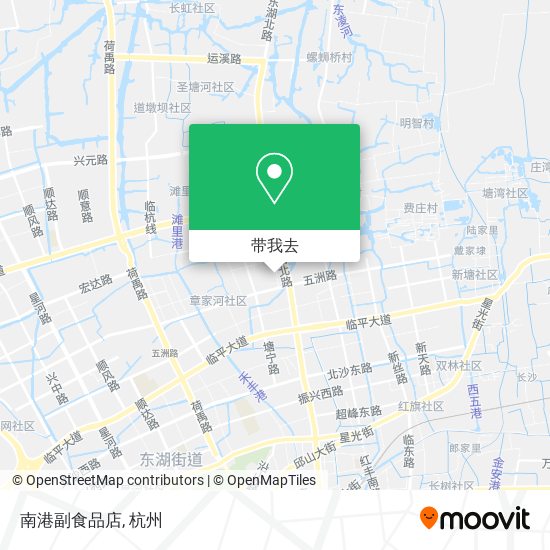 南港副食品店地图