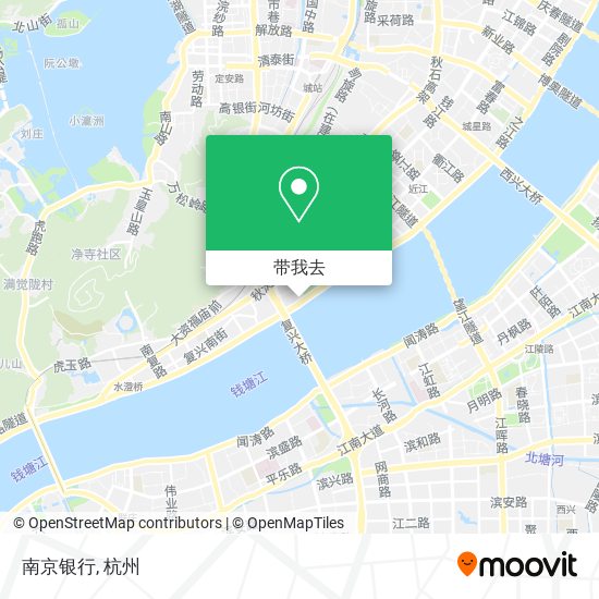 南京银行地图