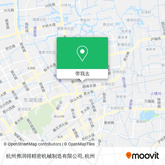杭州弗润得精密机械制造有限公司地图