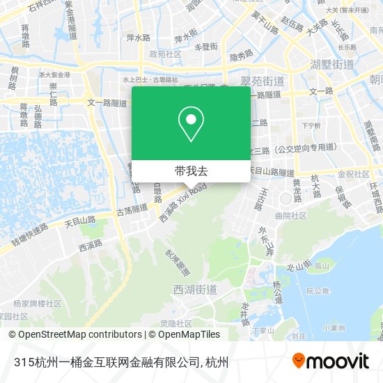 315杭州一桶金互联网金融有限公司地图