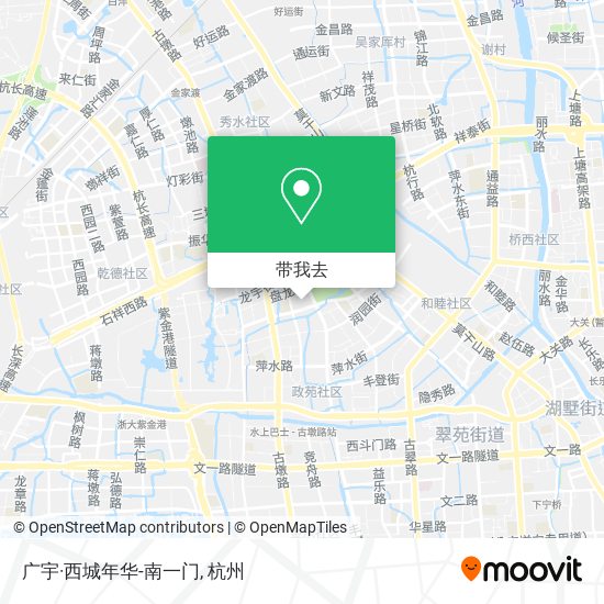 广宇·西城年华-南一门地图