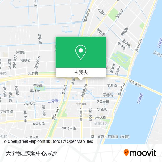 大学物理实验中心地图