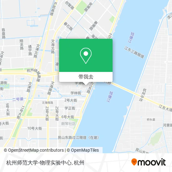 杭州师范大学-物理实验中心地图