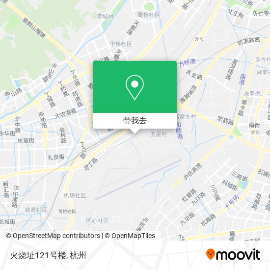 火烧址121号楼地图
