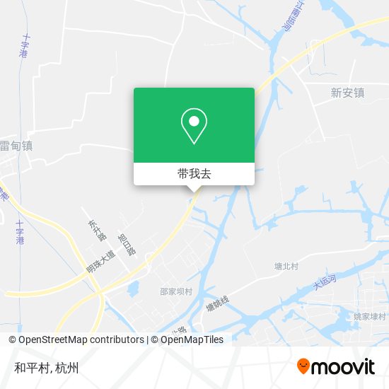 和平村地图