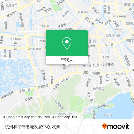 杭州和平鸽潜能发展中心地图