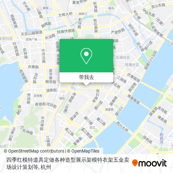 四季红模特道具定做各种造型展示架模特衣架五金卖场设计策划等地图