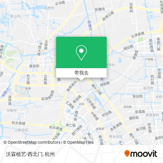 沃霖植艺-西北门地图