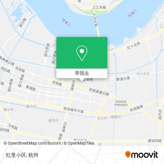 红垦小区地图