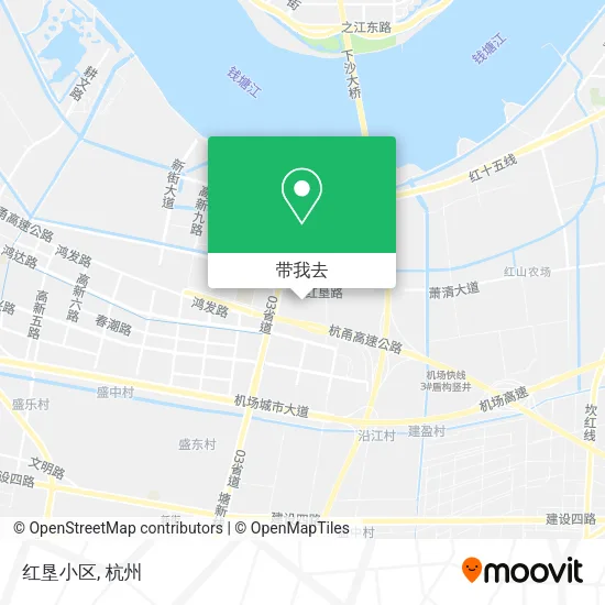 红垦小区地图