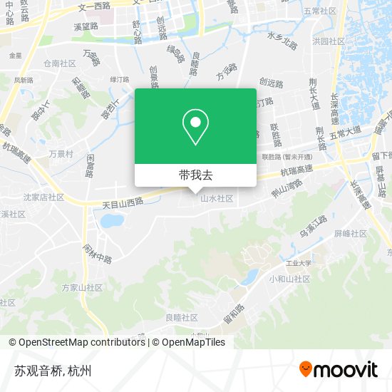 苏观音桥地图