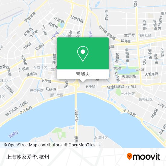 上海苏家爱华地图