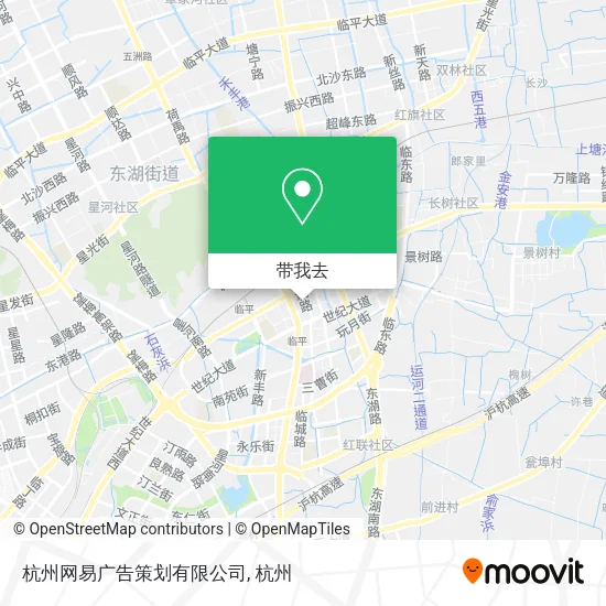 杭州网易广告策划有限公司地图