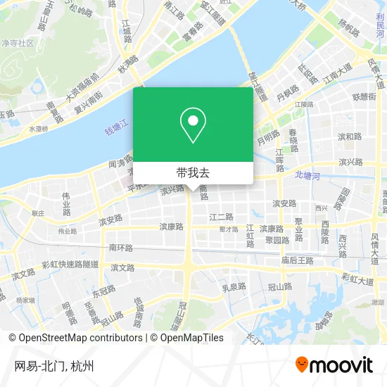 网易-北门地图