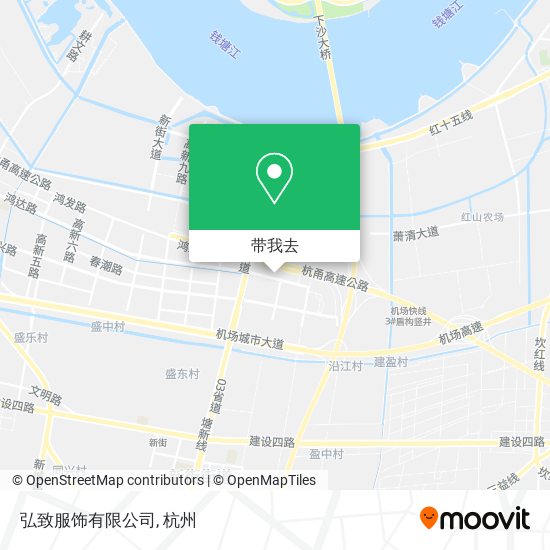 弘致服饰有限公司地图