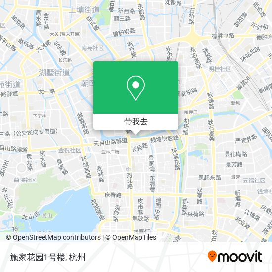 施家花园1号楼地图