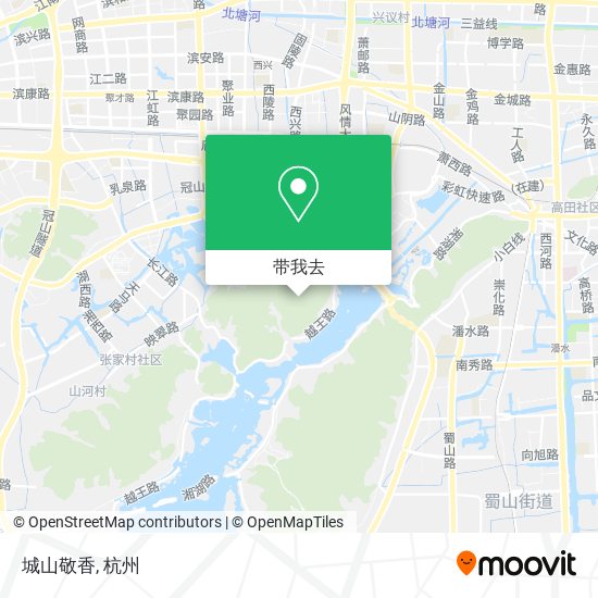 城山敬香地图