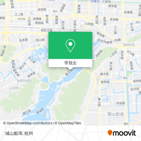 城山船埠地图
