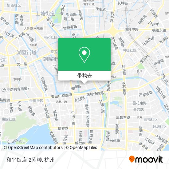 和平饭店-2附楼地图