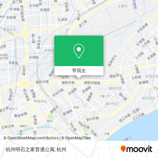 杭州明石之家普通公寓地图