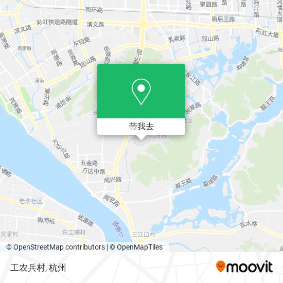 工农兵村地图